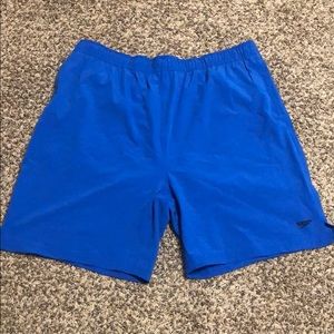 Royal blue Speedo swim trunks!!